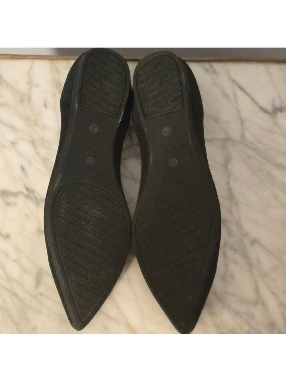 ROTHYS W11 Black Point Toe Ballet Flats - Picture 4 of 9
